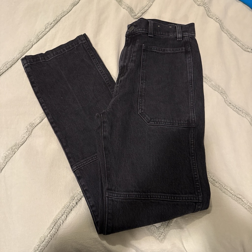 Madewell Women's Black Relaxed Jeans